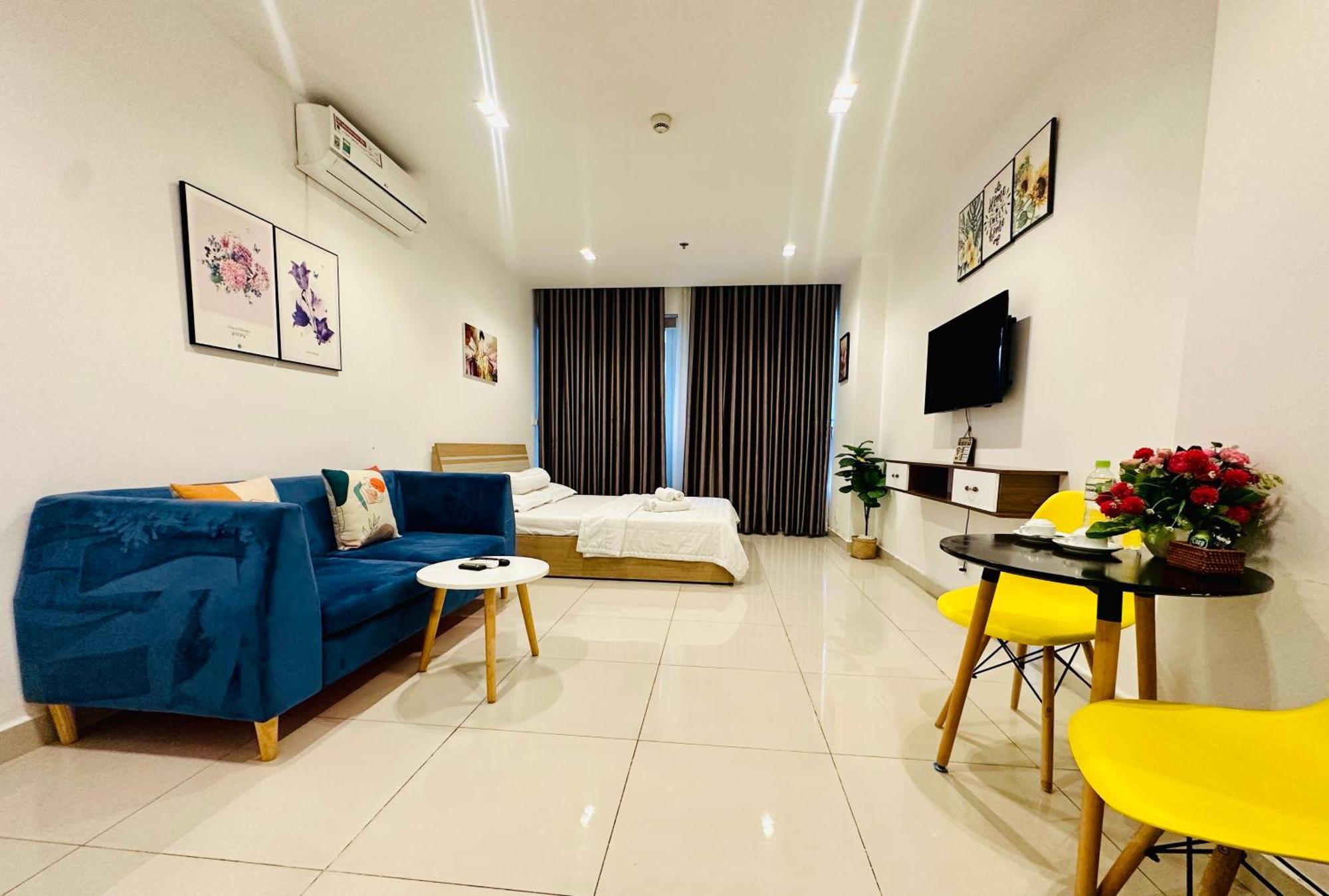 Teddy Apartment At Sky Center Luxury ホーチミン市 エクステリア 写真
